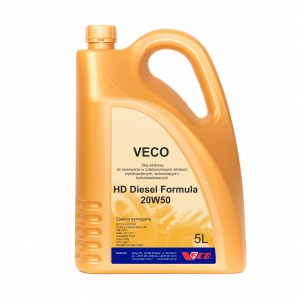 VECO HD Diesel Formula 20W50 opak 5L